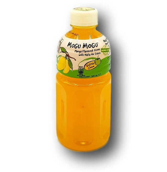 Mogu Mogu Mango flavored drink with Nata de coco image