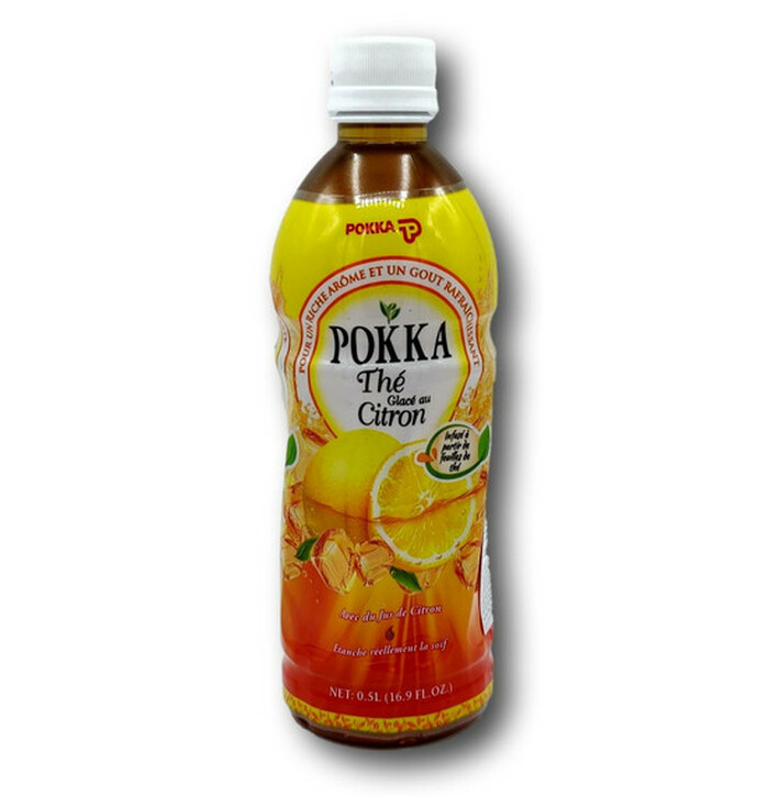 Pokka Jäätee sitruuna 500ml kuva