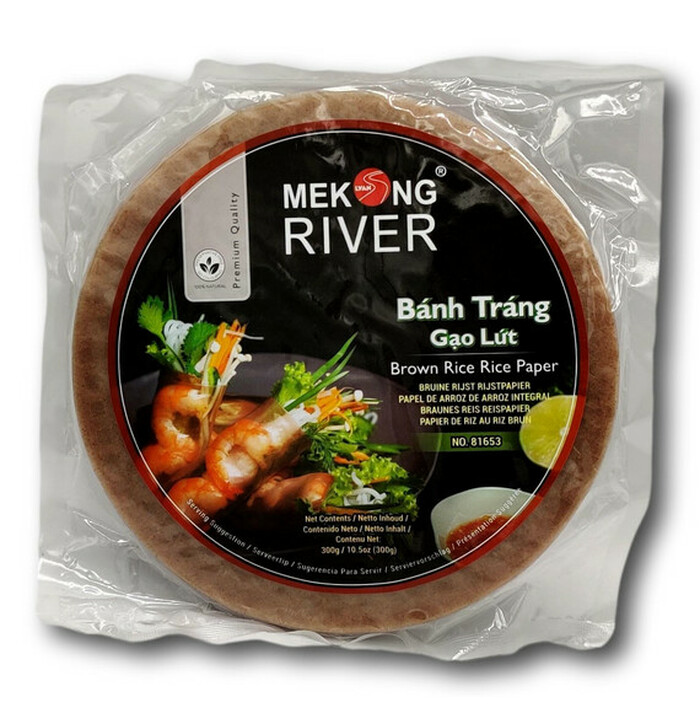 Mekong River Brown Rice Paper 300g image