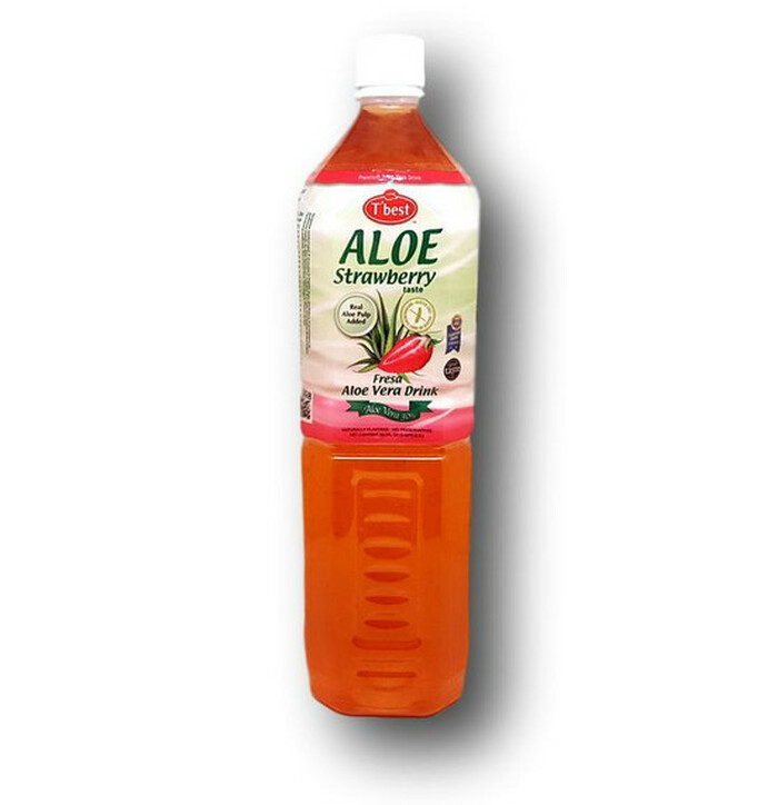 T Best Aloe Vera Drink Strawberry  1.5 l image