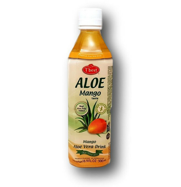 T Best Aloe Vera Drink Mango  500 ml image