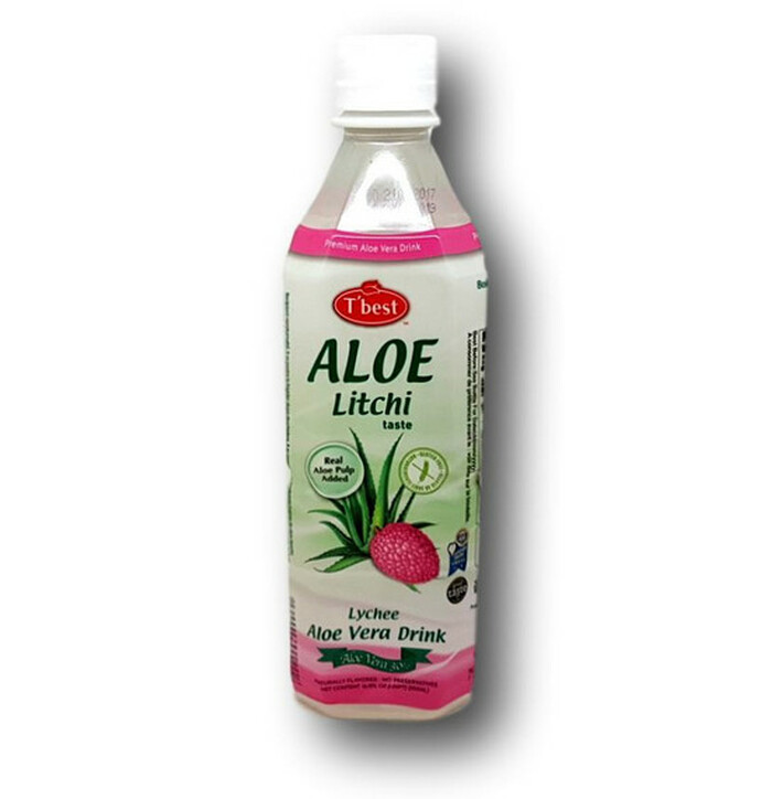 T Best Aloe Vera Juice Lychee  500 ml image