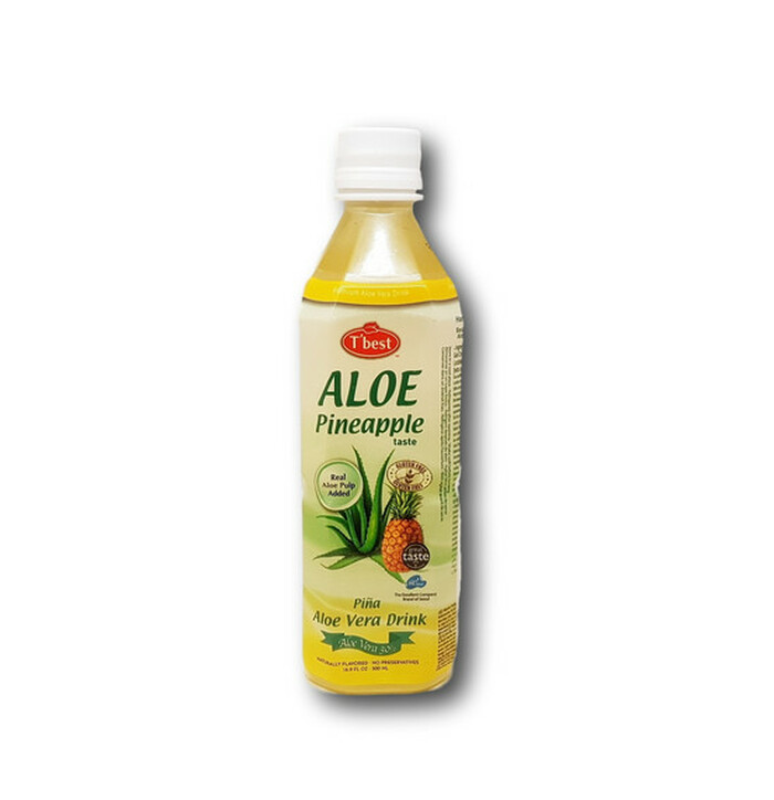 T Best Aloe Vera Drink Pineapple Flav  500 ml image