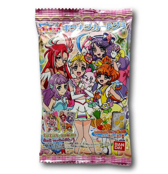 Pretty Cure Tropica Rouge Glitter Card Gummy Candy image