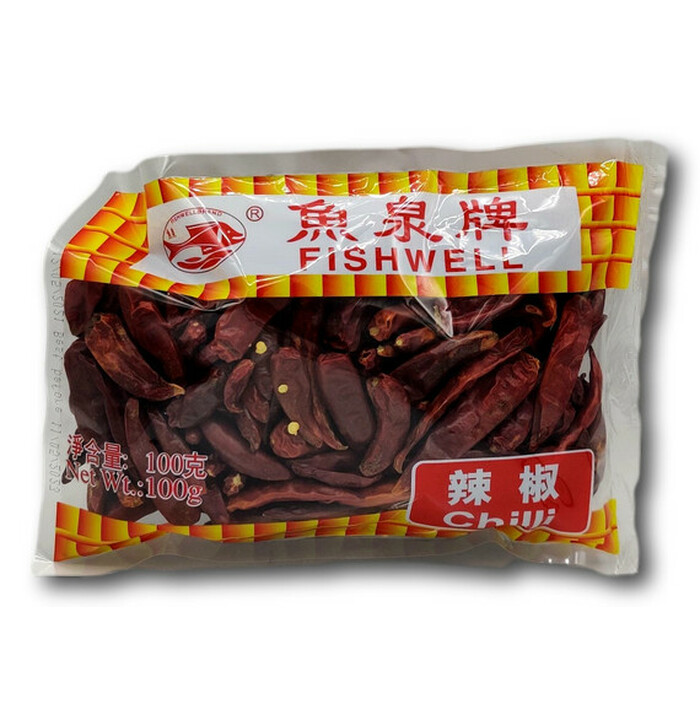 Fish Well Kuivattu chili 100g kuva