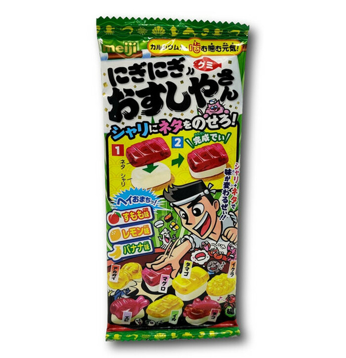 Meiji DIY Nigi Nigi Osushiyasan Gummy 22 g image