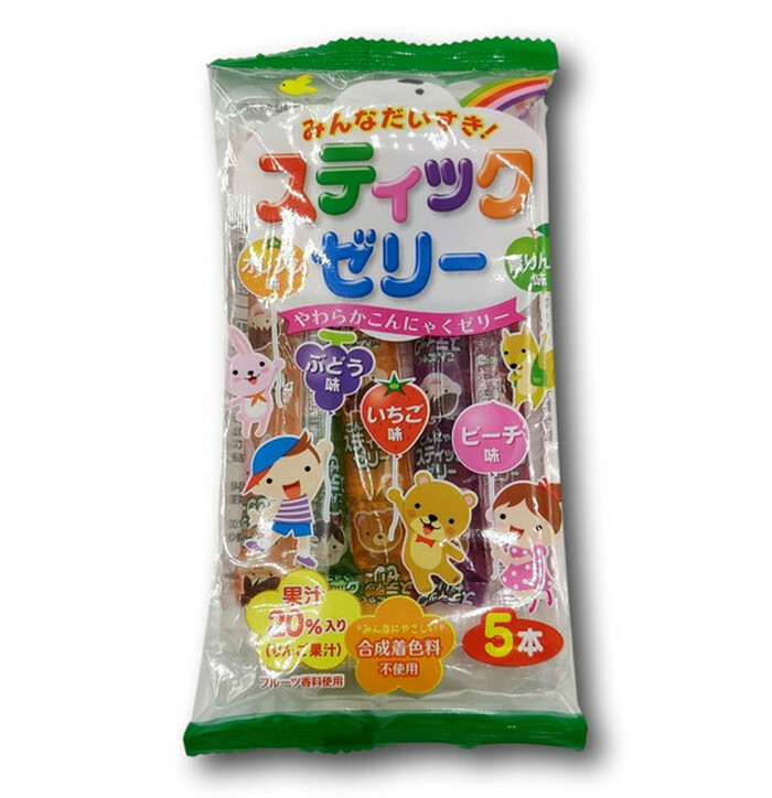 Ribon Minna Daisuki Stick Jelly 5pcs image