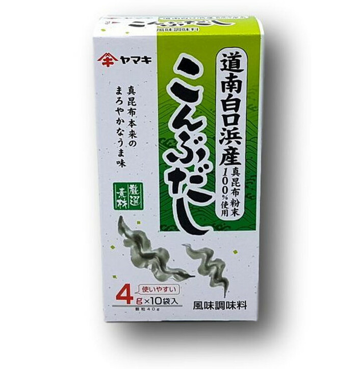 Yamaki  Japanilainen kombu dashi 10 x 4 g kuva