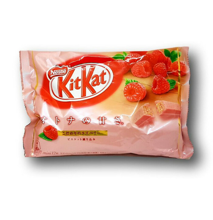 Nestle KitKat Vadelma-suklaakeksit 135.6 g kuva