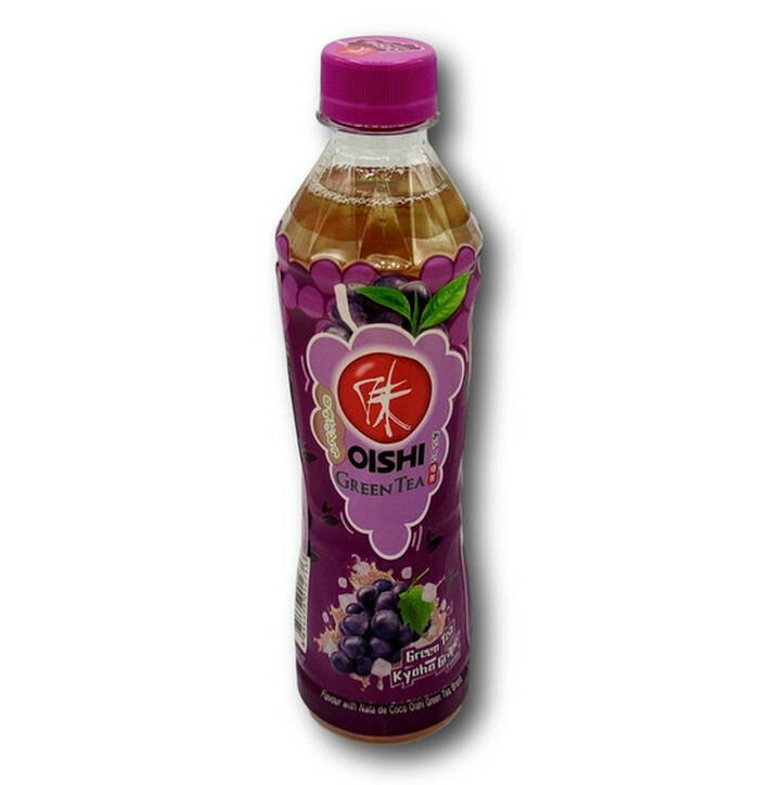 Oishi Green Tea Kyoho Grape Flavor 362ml image