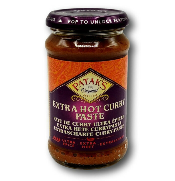 Patak`S Extra Hot Curry Paste 283g image