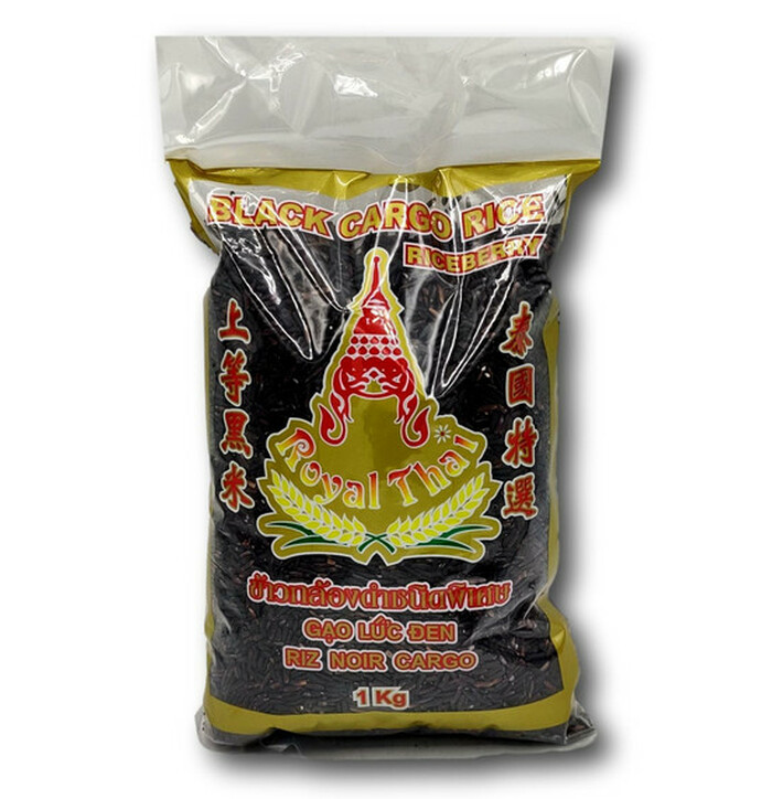 ROYAL THAI RICE Cargo Rice Black 1 kg image