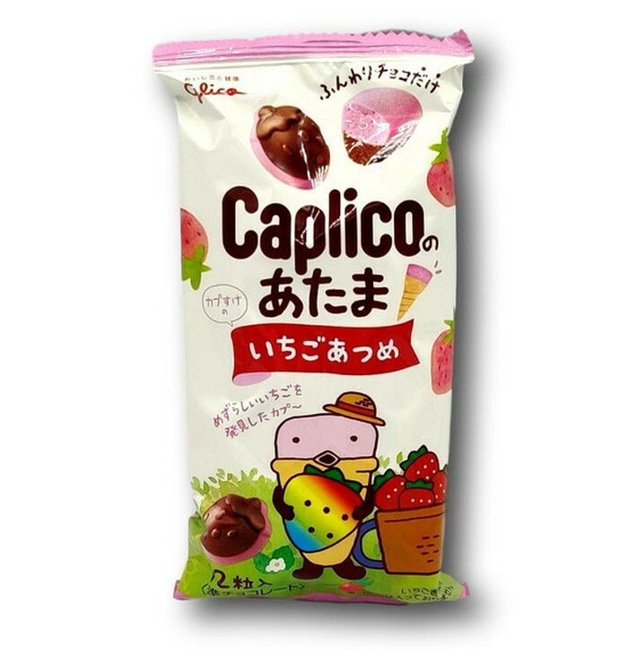 GLICO Caplico Strawberry Snack  30 g image