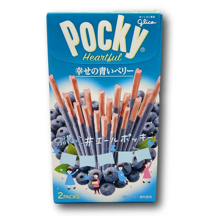 Glico Pocky Blueberry Biscuit Stick 54.6 g image