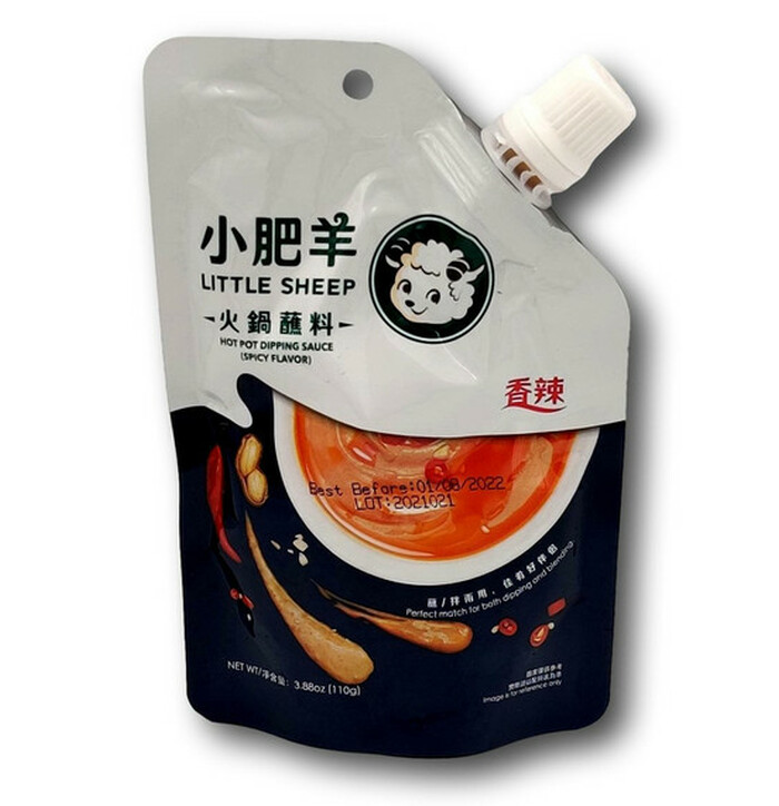 Little Sheep Hot Pot Dipping Sauce Spicy 110 g image