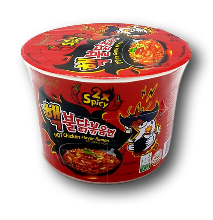 Samyang 2XSpicy Hot Chicken Ramen Bowl 105 g image