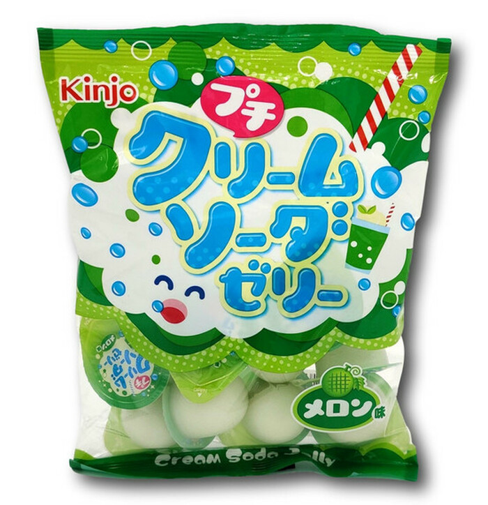 Kinjo Petit Melon Cream Soda Jelly 144g image