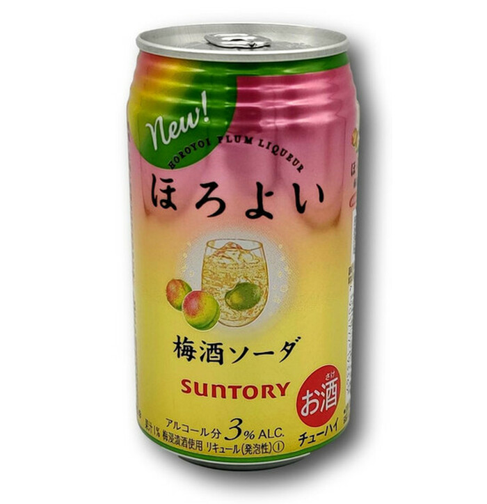 Suntory Horoyoi  luumu Sooda maku Alkoholi3% 350ml kuva