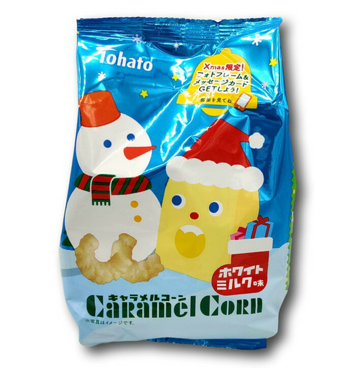 Tohato Caramel Corn Christmas Winter 77g image