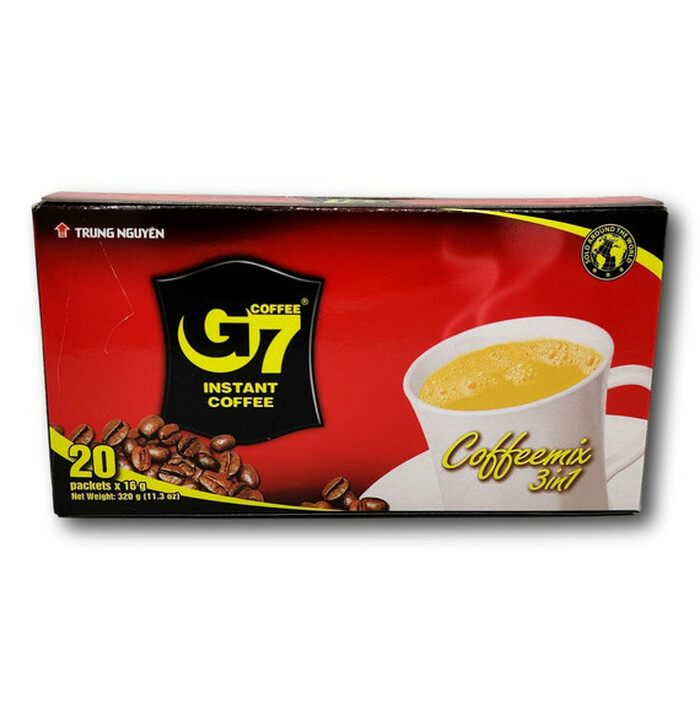 Trung Nquyen Vietnam 3 in 1 instant Coffee 20 x16g image