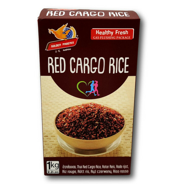 Golden Phoenix Red Cargo Rice 1kg image