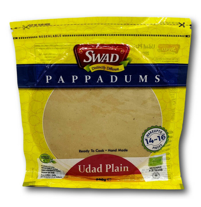 SWAD Plain Pappadums 200g image