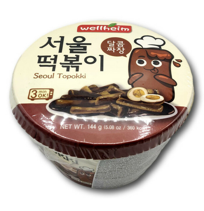 Nonghyup Wellheim Seoul Topokki Jjajang 144g kuva