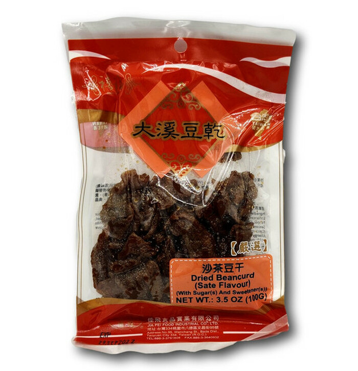 Shii Fure Dried tofu BBQ Flavor 100g image