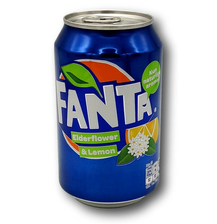 Fanta Elderflower & Lemon virvoitusjuoma 330ml kuva