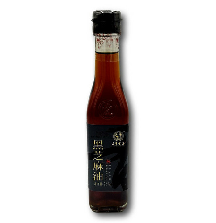 San feng Pure Black Sesame Oil 227ml image