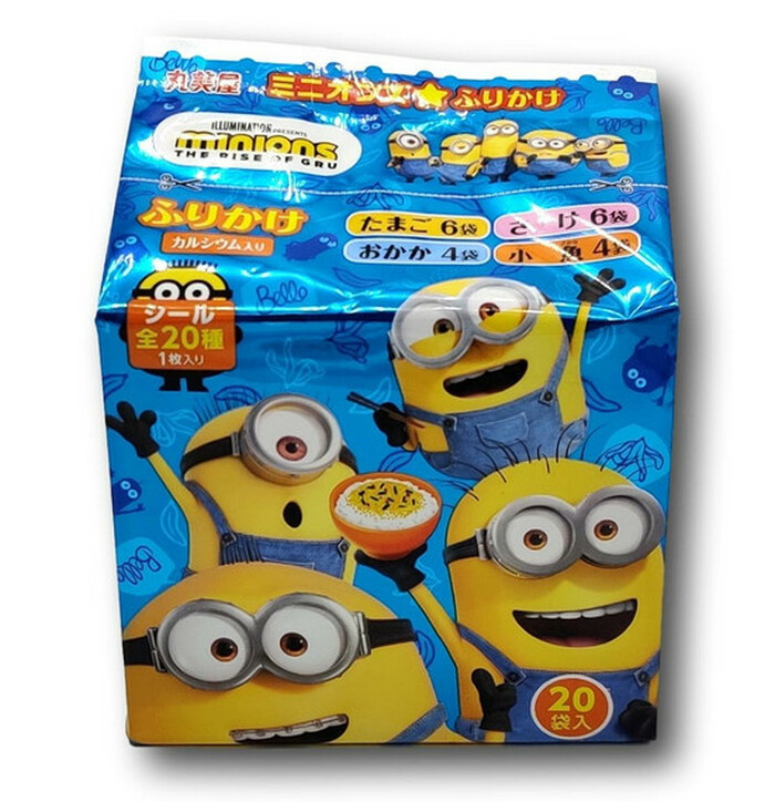 Marumiya Minions Furikake-riisimauste 50g kuva