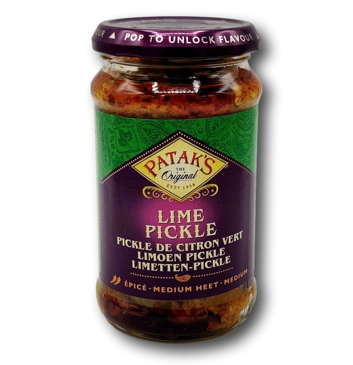 Patak Medium Hot Lime Pickle 283 g image