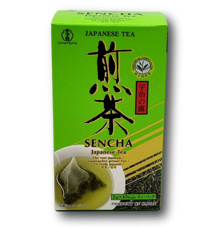 Ujinotsuyu Japanilainen vihreä tee sencha 10x2g kuva