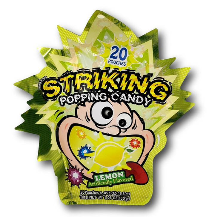 Yuhin Shocking Popping candy Super Sour  20x1.5g image