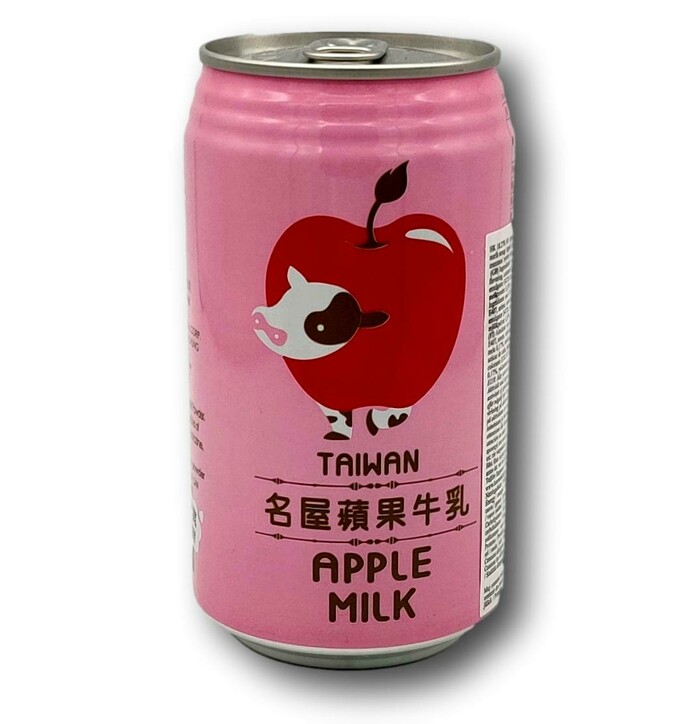 Famous House Apple Milk Drink 340ml image