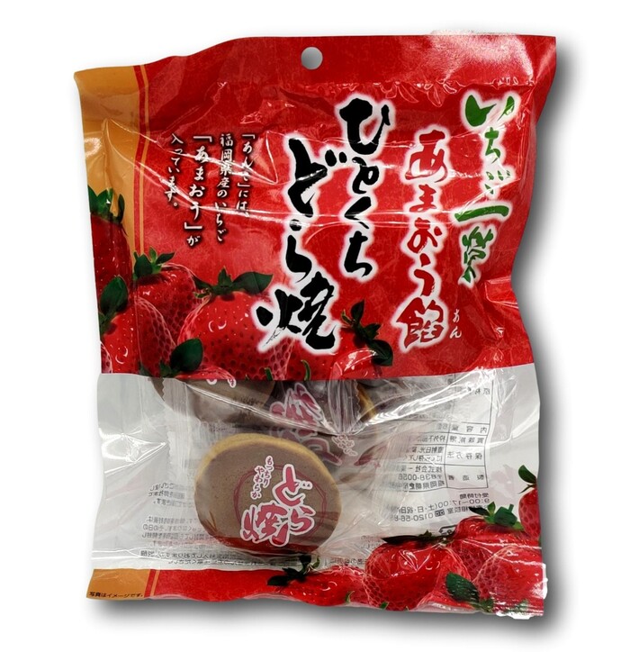 Ichiei Food Dorayaki Cake Strawberry Flav 146g image