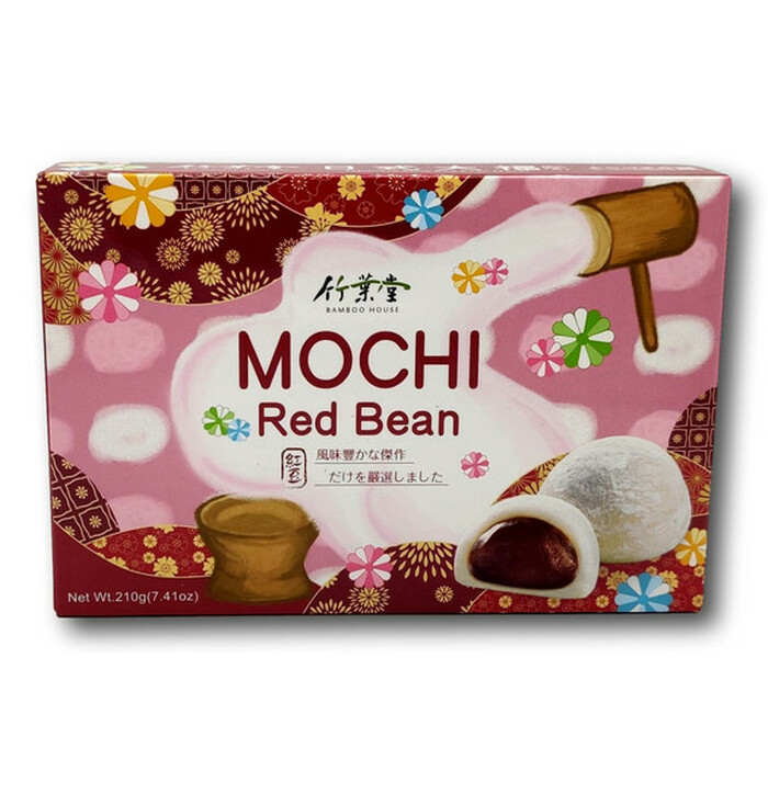 Bamboo House Punainen papu Mochi 210g12kpl kuva