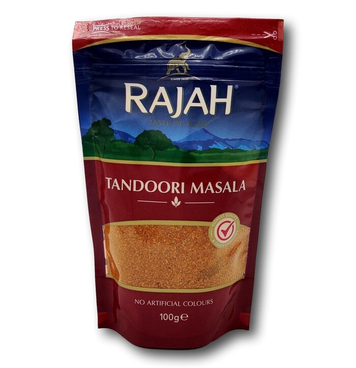 Rajah Tandoori Masala jauhe 100g kuva