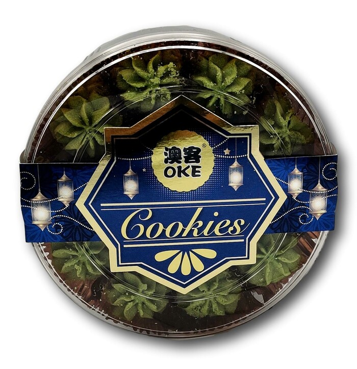 Oke Butter Cookies Matcha Flav. 260g image