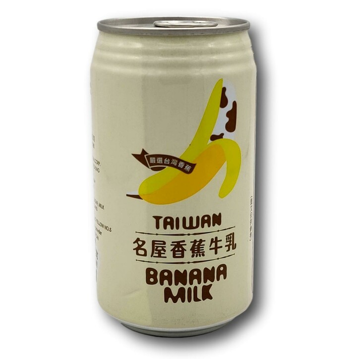 Famous House Banana Milk Drink 340ml image