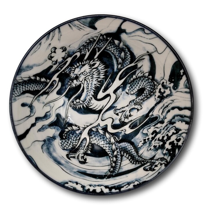 Green Dragon Bowl 15cm image