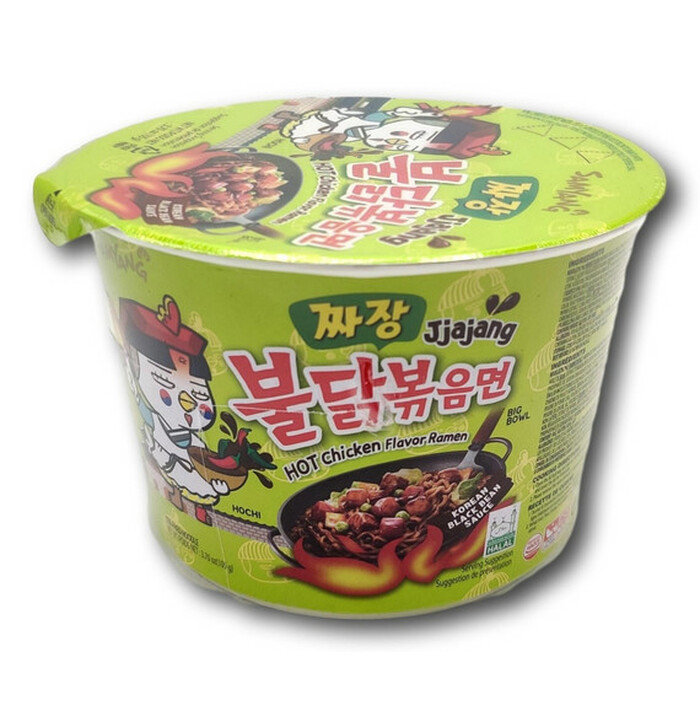 Samyang Tulinen Kana Nuudeli Jjajang Kuppi 105 g kuva