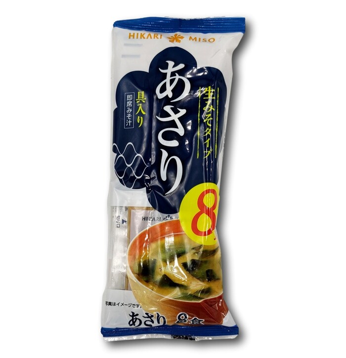 Hikari Instant Miso Soup with Clam 8p image