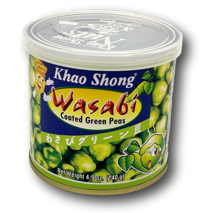 Khao Shong Wasabi Green Peas  140 g image