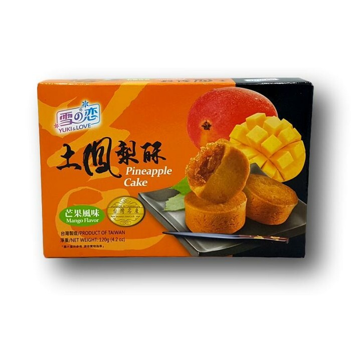 Yuki & Love Pineapple Cake Mango Flavor  120 g image