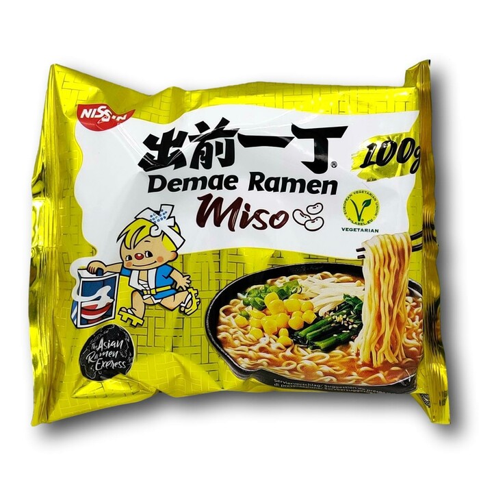 Nissin Demae Ramen Miso 100g image