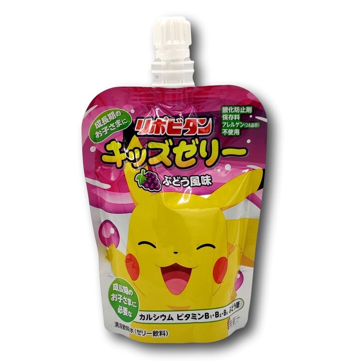 Taisho Pokemon Rypäle Hyytelöjuoma 125 ml kuva