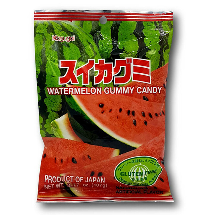 Kasugai Watermelon Gummy Candy 113g image