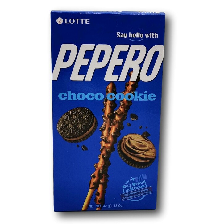 Lotte Pepero Suklaa keksitikku Manteli 32g kuva