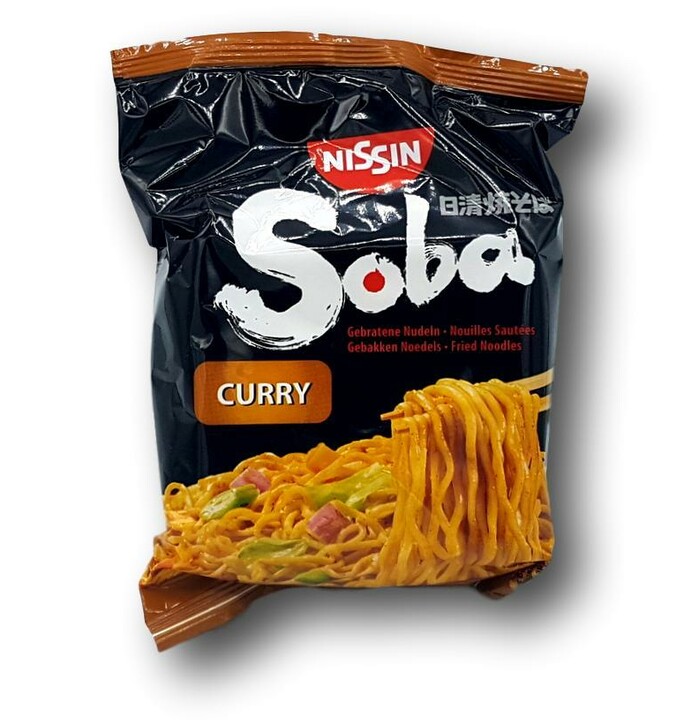 Nissin Curry Soba Instant Noodle 100g image